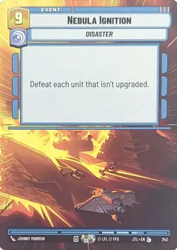 Star Wars Unlimited - Normal Nebula Ignition (Hyperspace) Legendary 342JTL - Image 1