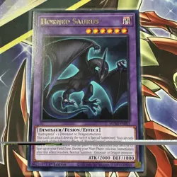 Yu-Gi-Oh Horned Saurus MZMI-EN013 Maze of Millennia Yugioh M/NM - Image 1