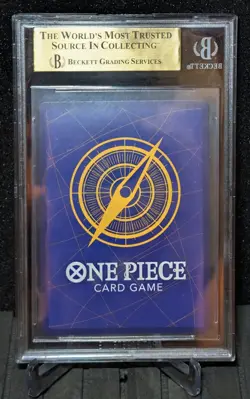 2025 One Piece OP13-082 Five Elders ALT ART SR BGS 9.5 GEM MINT - Image 2