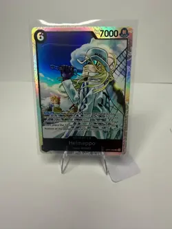 Helmeppo OP11-092 Super Rare A Fist of Divine Speed One Piece Foil Near Mint - Image 1