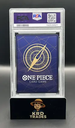 2025 One Piece OP11 EN Special Alternate Art #005 Silvers Rayleigh PSA 10 - Image 2