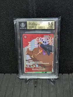 2022-23 One Piece Promos Monkey.D.Luffy Gift Collection 2023 #P-001 BGS 9.5 MINT - Image 1