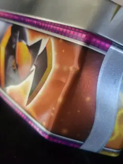 Pokemon Trading Card Game / Paradox Destinies Tin featuring Gouging Fire - Image 4