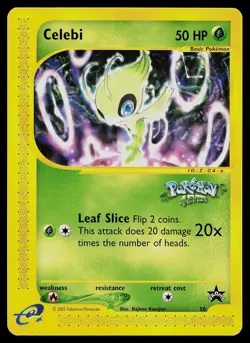 Pokemon Card - Celebi WoTC 50 Pokemon 4Ever Promo - Image 1