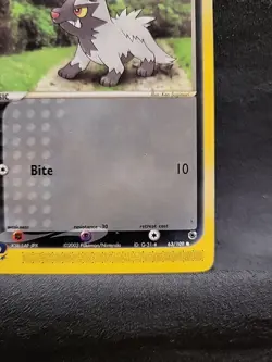 Poochyena 63/109 Ruby And Sapphire Pokemon E Reader Card Non Holo - Image 4
