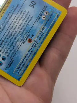 Artikodin 2/62 Fossil Holo Rare French Articuno Pokemon Card - MP - Image 3
