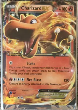 Charizard EX 011/106 Jumbo Cards Holo Promo English 180 HP Pokemon TCG - Image 1