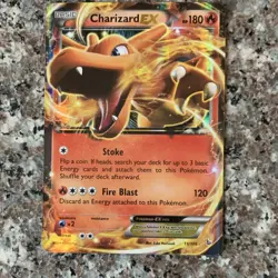 Charizard EX 011/106 Jumbo Cards Holo Promo English 180 HP Pokemon TCG - Image 2