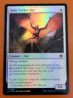 1x Ruin-Lurker Bat | FOIL | Lost Caverns of Ixalan | MTG Magic Cards - Image 1