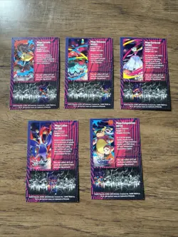 Pokemon TCG - Mega Evolution Complete Mini Tin 5 Card Art Set - Image 2