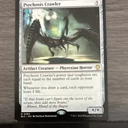 Wizards of the Coast MTG Card Lot Psychosis Crawler, Sol Ring, Citadel Siege WA7 - Image 1