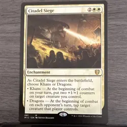 Wizards of the Coast MTG Card Lot Psychosis Crawler, Sol Ring, Citadel Siege WA7 - Image 2