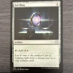 Wizards of the Coast MTG Card Lot Psychosis Crawler, Sol Ring, Citadel Siege WA7 - Image 3