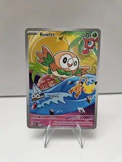 Rowlet MEP043 - 2026 First Partners Illustration Promo Alola - Pokemon Card RARE - Image 1
