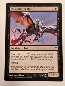 Duskhunter Bat - Duel Decks: Sorin vs. Tibalt - Magic the Gathering MTG Nice! - Image 1