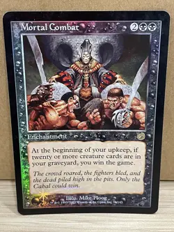 FOIL - Mortal Combat - Torment - Magic the Gathering - MtG - Near Mint - Image 1