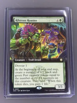 Wizards of the Coast MTG Ribtruss Roaster 0091 Strixhaven Rare Foil English - Image 1