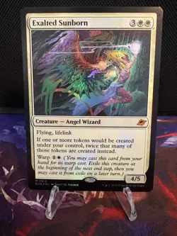 Exalted Sunborn Foil - Edge of Eternities - MTG Magic the Gathering - Image 1