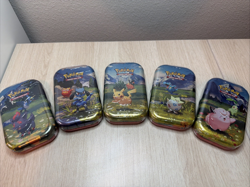 Pokemon Ascended Heroes Mini Tins - Complete Art Set Sealed - Lot of 5 Brand New - Image 1