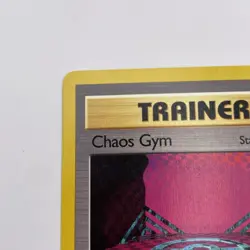 Chaos Gym 102/132 Gym Challenge LP Rare WOTC Pokemon TCG Vintage Single - Image 3