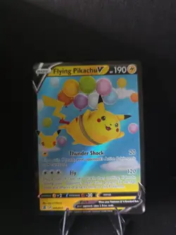Pokemon Flying Pikachu V Ultra Rare Full Art Holo Celebrations 006/025 190 HP - Image 1