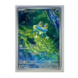 Pokemon TCG Froakie 088/086 CR Illustration Rare Holo Water EN HP 70 2026 - Image 1