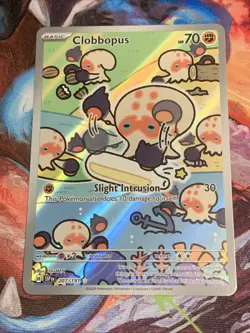 Pokemon TCG Clobbopus #207/191 Surging Sparks Illustration Rare Holo - Mint - Image 1