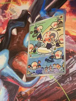 Pokemon TCG Clobbopus #207/191 Surging Sparks Illustration Rare Holo - Mint - Image 2
