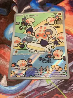 Pokemon TCG Clobbopus #207/191 Surging Sparks Illustration Rare Holo - Mint - Image 4