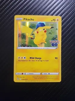 Pikachu 028/078 Pokemon GO Holo - Image 1