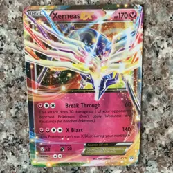 Xerneas EX XY07 XY Holo Promo EX Pokemon TCG Card English 2014 170 HP - Image 2