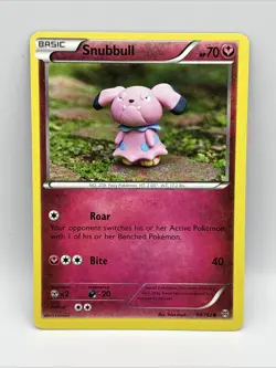 Pokemon TCG - Snubbull - 98/162 - BREAKthrough Card - Image 1