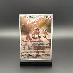 Pokemon Mr. Mime 179/165 Sv: Scarlet & Violet 151 Holo 90 HP Illustration Rare - Image 1