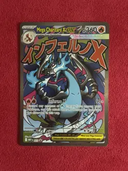 Pokemon TCG - Mega Charizard X EX ME 023 Promo ENG Holo Full Art - Image 2