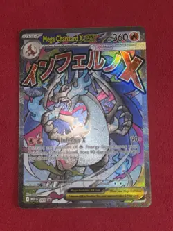 Pokemon TCG - Mega Charizard X EX ME 023 Promo ENG Holo Full Art - Image 5