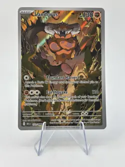 Pokemon TCG Landorus Black Bolt 131/86 Illustration Rare. - Image 1
