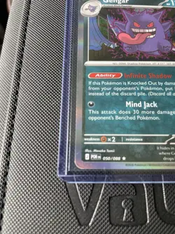 Pokemon Gengar 050/088 Paradox Rift Rare Holo 130 HP Stage 2 Psychic English - Image 2