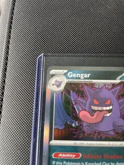 Pokemon Gengar 050/088 Paradox Rift Rare Holo 130 HP Stage 2 Psychic English - Image 3