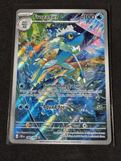 Pokemon TCG Frogadier 089/086 Chaos Rising Illustration Rare Pack Fresh - Image 1