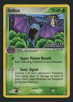 Golbat 43/113 Reverse Delta Species Uncommon Pokemon TCG - Image 1