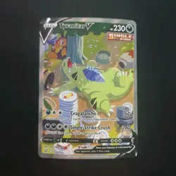 The Pokemon Company Tyranitar V Full Art Single Strike 155/163 Swsh05 Ultra Rar… - Image 1