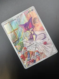 Purrloin 🐱✨136/086 • Pokemon TCG White Flare Illustration Rare NM - Image 3