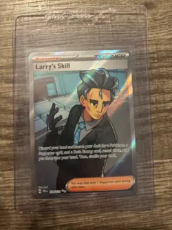 Larry's Skill - 139/131 - Pokemon Prismatic Evolutions Full Art Ultra Rare NM - Image 1