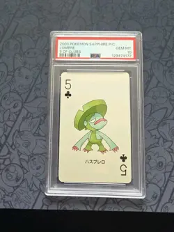 GEM MINT Pokemon: Lombre Pokemon Sapphire P/C Japanese 2003 Non-holo - PSA -C105 - Image 1
