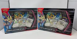 👀 Pokemon TCG (2) Hop’s Zacian ex Box’s Sealed! Destined Rivals & Journey - Image 1