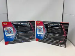 👀 Pokemon TCG (2) Hop’s Zacian ex Box’s Sealed! Destined Rivals & Journey - Image 5