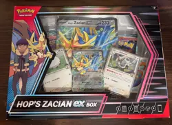 Pokemon Hop's Zacian Ex Box Sealed Packs + Promos - Image 1