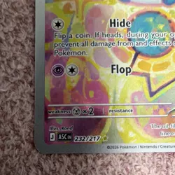 Nintendo Marill Holo Secret Rare Full Art 70 HP Shrouded Fable 232/217 Basic - Image 2