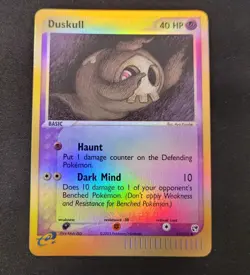 Duskull 62/100 Common Sandstorm Pokemon Reverse Holo NM - Image 1