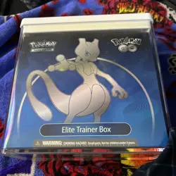 Pokemon TCG Elite Trainer Box 10 Packs, Sealed ETB Pokemon Go 820650850509 - Image 1